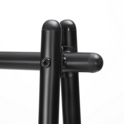 LINEA álló ruhafogas, fekete