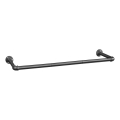LINEA falra szerelhető vállfás fogas 92x7x30 cm fekete