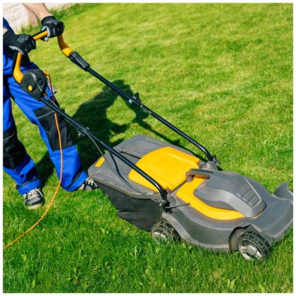 LINEA G hosszabbítókábel, 1 aljzat, 15 m, narancssárga