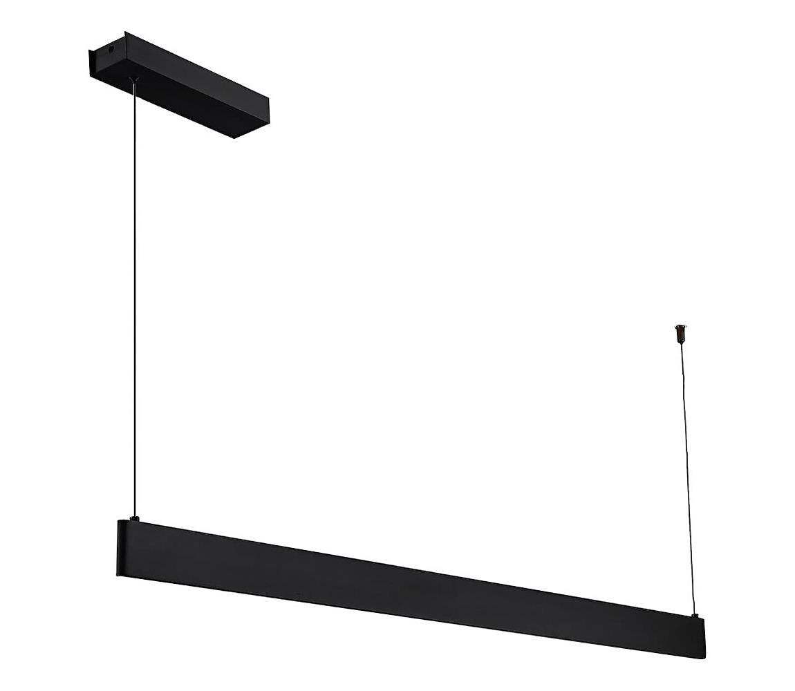 LINEA LED kábeles függeszték 36W/230V 3000/4000/5700K CRI 90 fekete ML1784