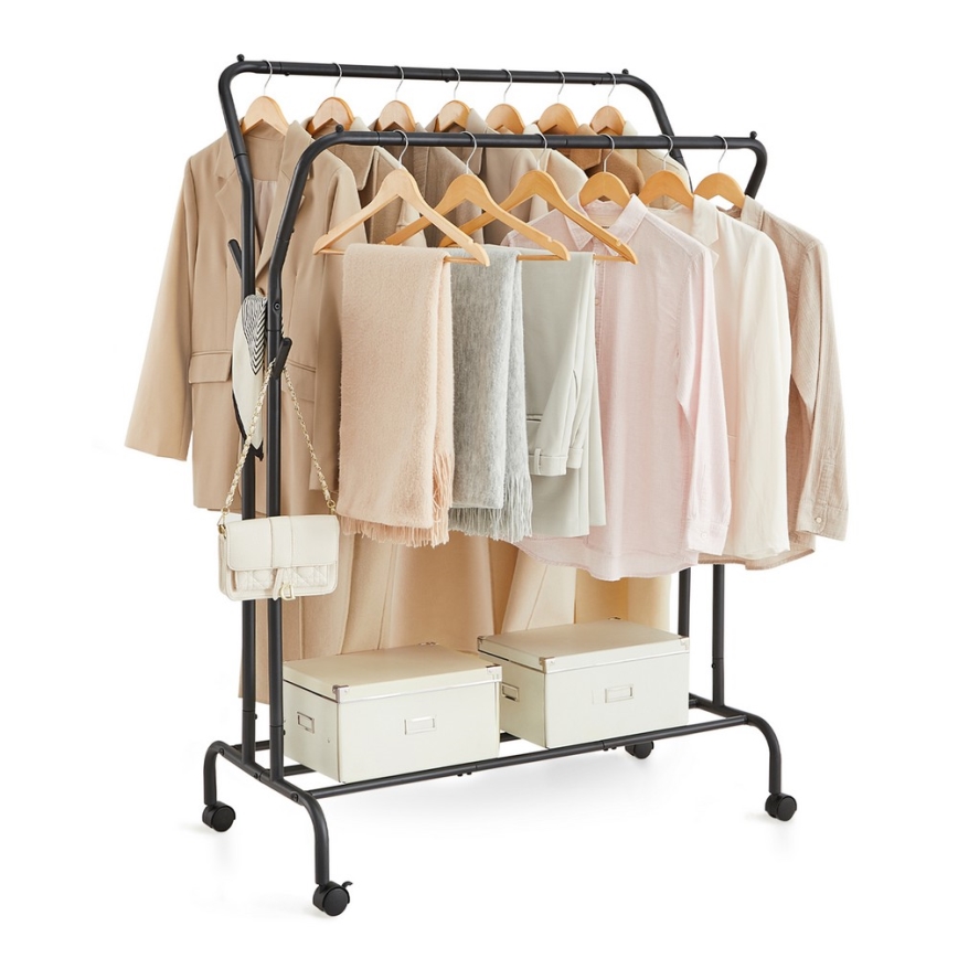 LINEA mobil álló fogas, fekete