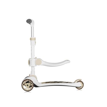 Lionelo - 2 az 1-ben FRANKY gyerekroller, fehér/bézs