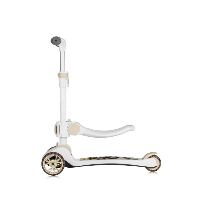 Lionelo - 2 az 1-ben FRANKY gyerekroller, fehér/bézs