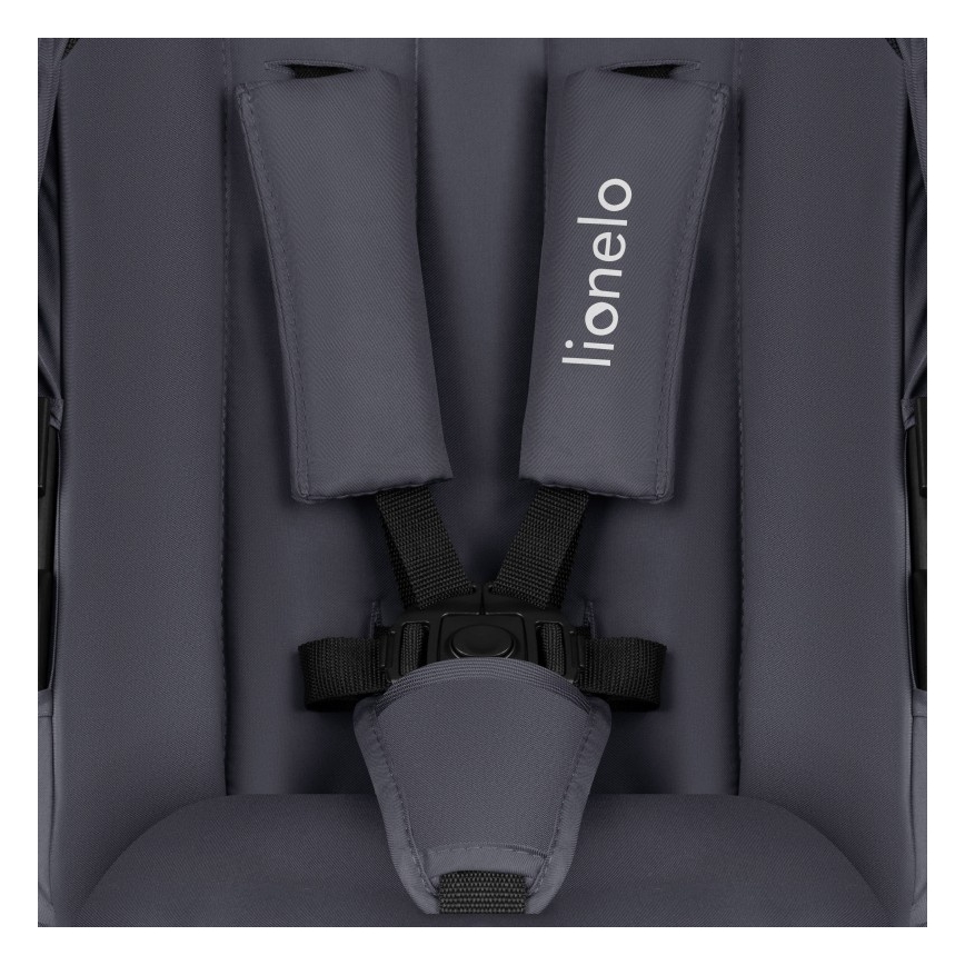 Lionelo - 3 az 1-ben kombinált babakocsi AMBER PLUS Szürke Grafit