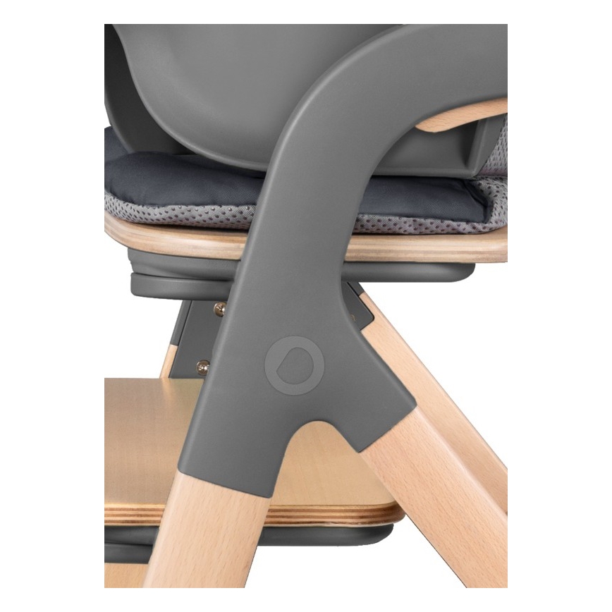 Lionelo - 3 az 1-ben MEGAN gyerek etetőszék, szürke fa