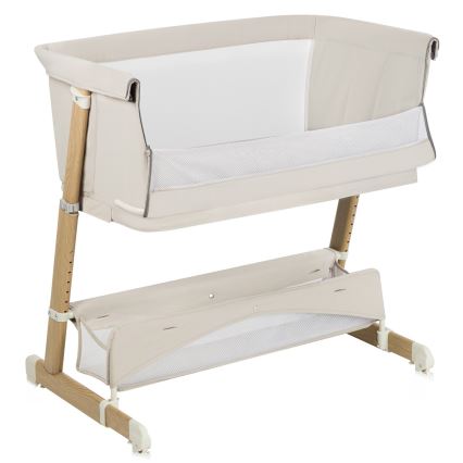 Lionelo - 5 az 1-ben THOMI PLUS babaágy Beige Sand
