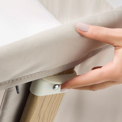 Lionelo - 5 az 1-ben THOMI PLUS babaágy, bézs homok