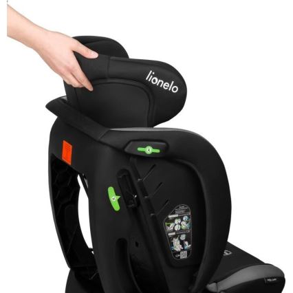 Lionelo - AART i-Size autósülés 40-150 cm fekete/szürke