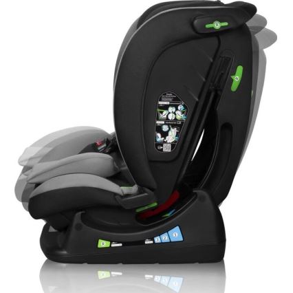 Lionelo - AART i-Size autósülés 40-150 cm fekete/szürke