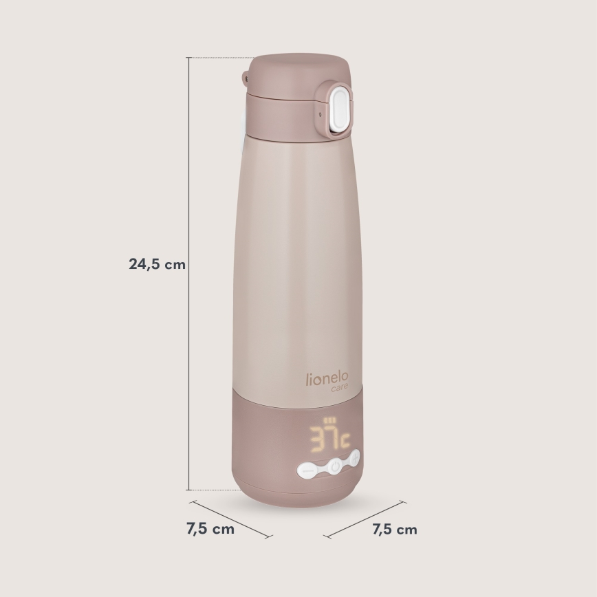 Lionelo - Akkumulátoros tejmelegítő THERMUP 55W/5V
