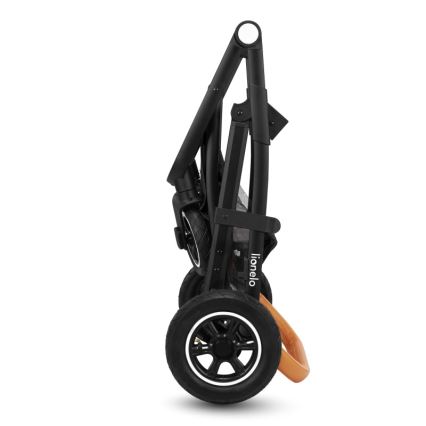 Lionelo - AMBER kombinált 3 az 1-ben babakocsi szürke grafit