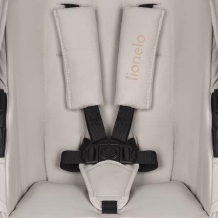 Lionelo - AMBER PLUS 3 az 1-ben kombinált babakocsi, homokszínű