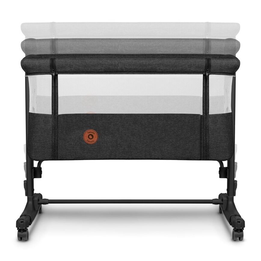 Lionelo - AURORA 3 az 1-ben babaágy, fekete