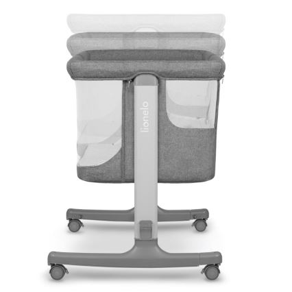 Lionelo - AURORA 3 az 1-ben babaágy, sötétszürke