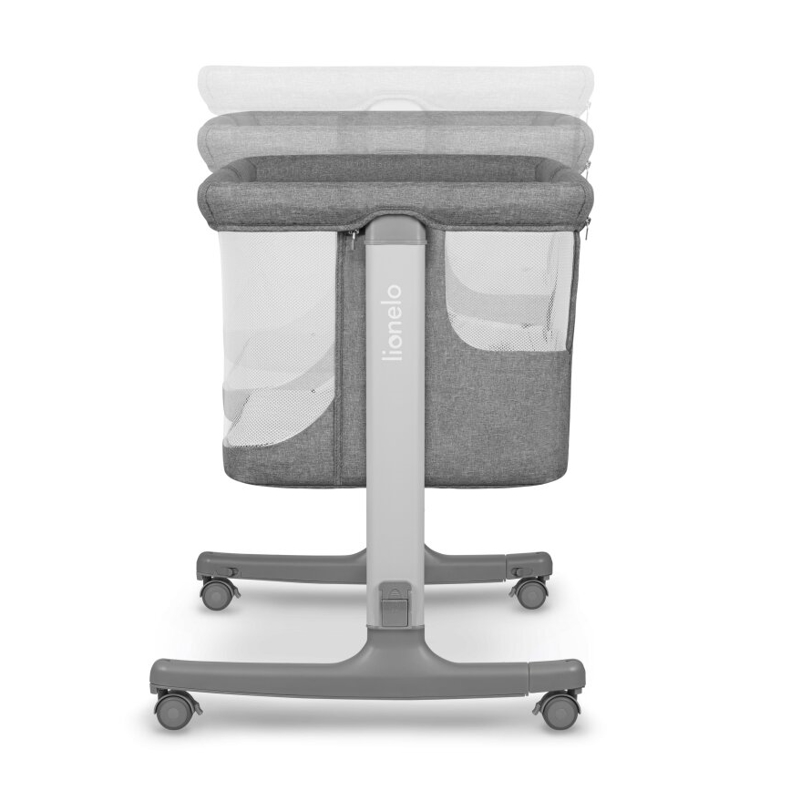 Lionelo - AURORA 3 az 1-ben babaágy, sötétszürke