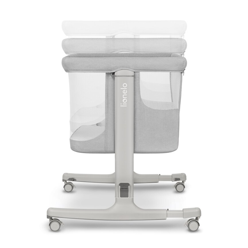 Lionelo - AURORA 3 az 1-ben babaágy, szürke