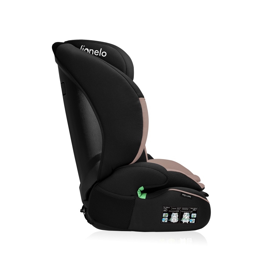 Lionelo - Autós gyerekülés LEVI i-Size 76-150 cm Bézs Latte