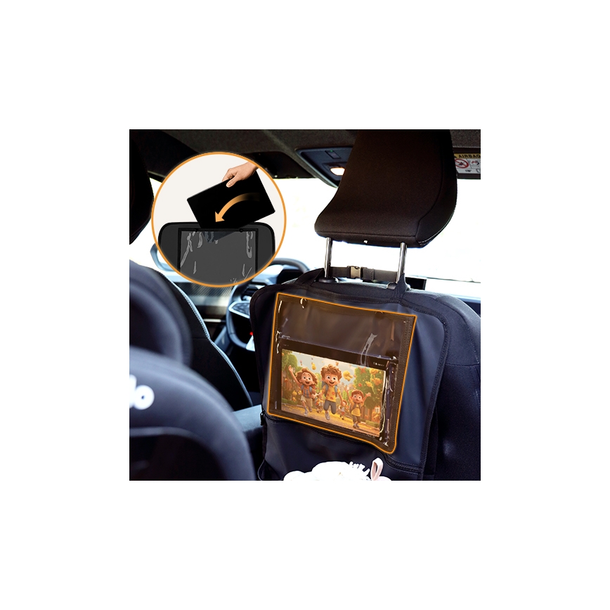 Lionelo - Autós rendszerező SEAT ORGANIZER fekete