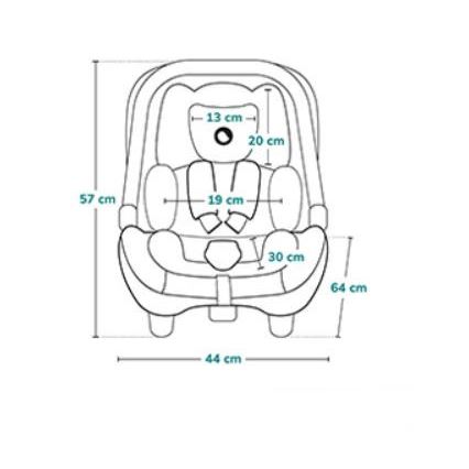 Lionelo - Autósülés ASTRID i-Size 40-87 cm bézs