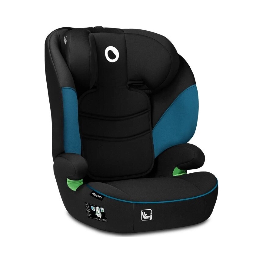 Lionelo - Autósülés LARS i-Méret 100-150 cm fekete/kék