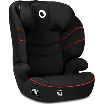 Lionelo - Autósülés LARS i-Méret 100-150 cm fekete/piros
