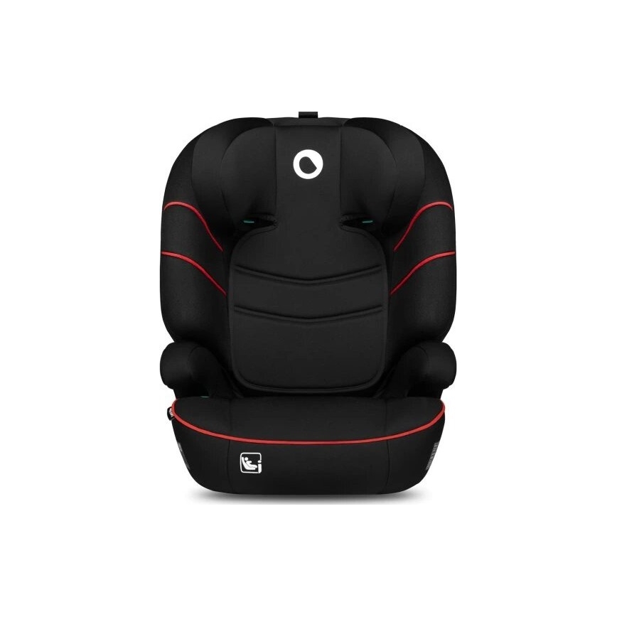 Lionelo - Autósülés LARS i-Méret 100-150 cm fekete/piros