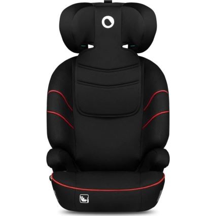 Lionelo - Autósülés LARS i-Méret 100-150 cm fekete/piros