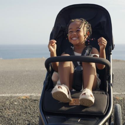 Lionelo - AZURA sport babakocsi, fekete