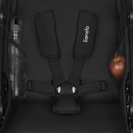 Lionelo - AZURA sport babakocsi, fekete