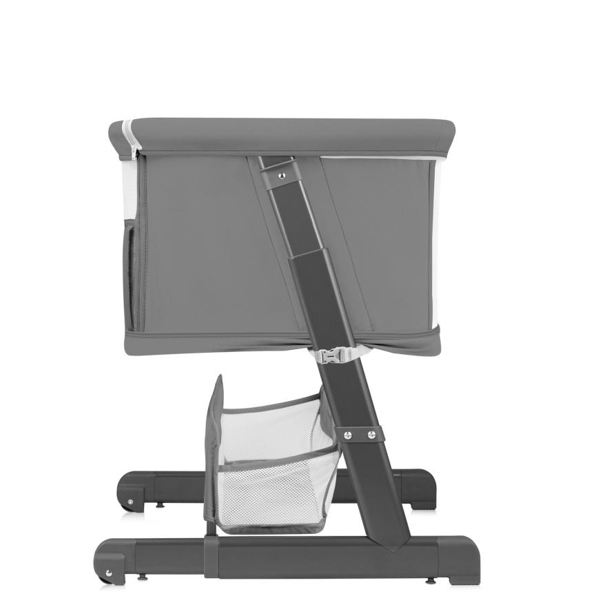 Lionelo - Babaágy 5 az 1-ben THOMI PLUS Betonszürke