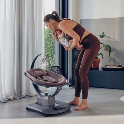 Lionelo - Babahinta BLOSSOM Pink Mauve melódiával + távirányítóval