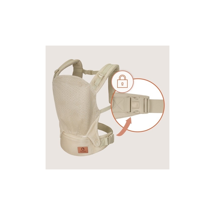 Lionelo - Babahordozó MARGAREET Air bézs