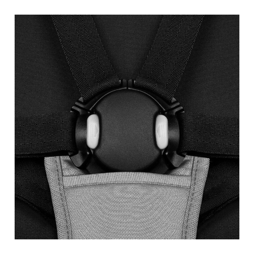 Lionelo - Babakocsi AZURA fekete/szürke