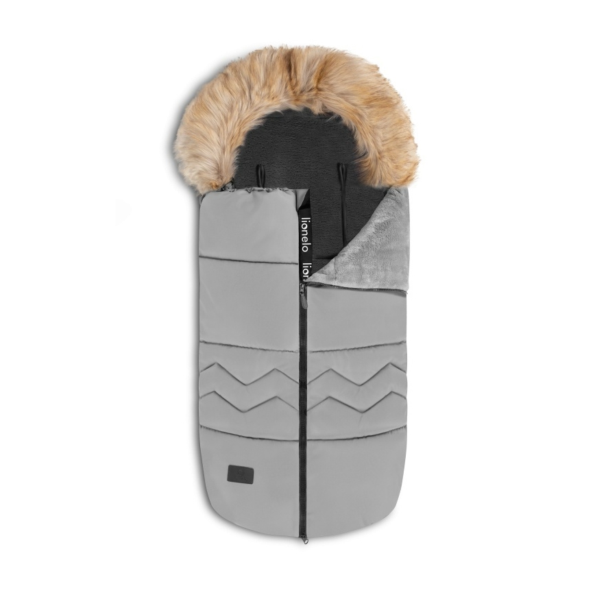 Lionelo - Babakocsi bundazsák FRODE Galambszürke