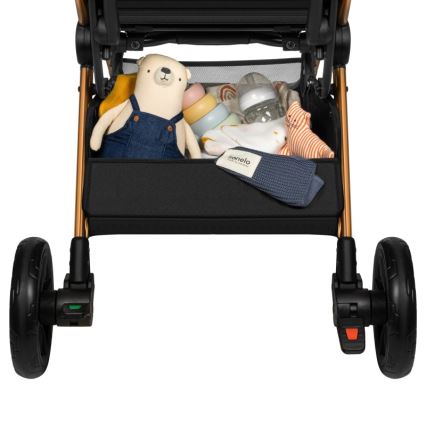 Lionelo - Babakocsi CLOE fekete/arany