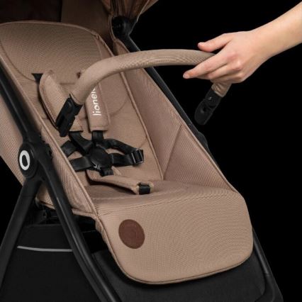 Lionelo - Babakocsi INGRID bézs/fekete