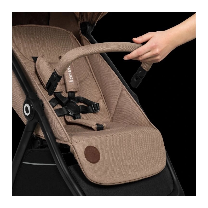 Lionelo - Babakocsi INGRID bézs/fekete