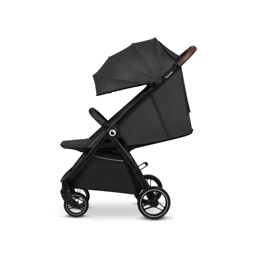 Lionelo - Babakocsi INGRID söt. szürke/fekete