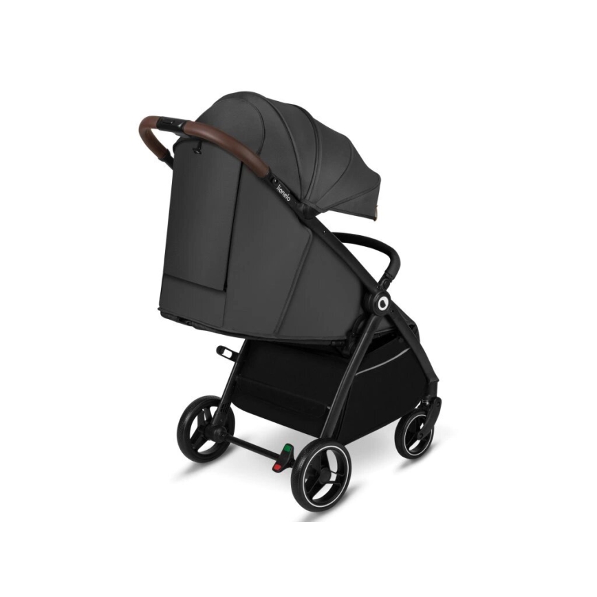 Lionelo - Babakocsi INGRID söt. szürke/fekete