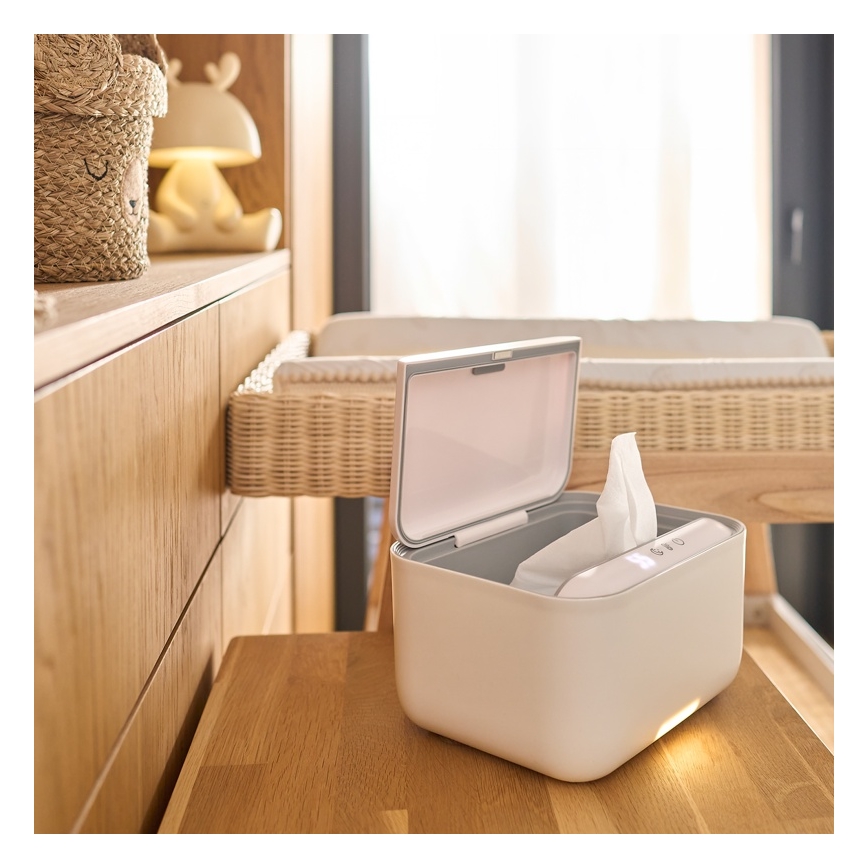 Lionelo - BABYBLISS nedves törlőkendő melegítő 20W/230V