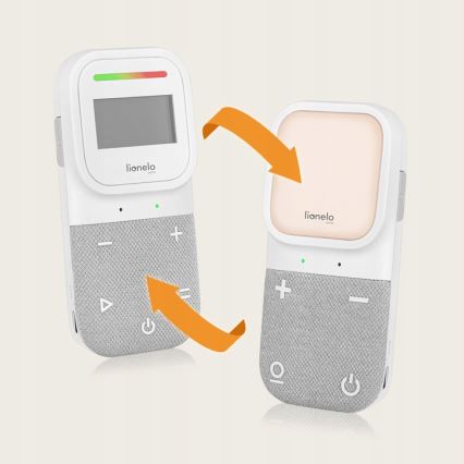 Lionelo - Vezeték nélküli töltésű gyermek audio bébiőr BABYLINE 2.3 5V