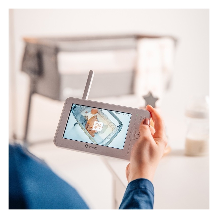 Lionelo - BABYLINE 6.2 babafigyelő, 5 V, 3600 mAh