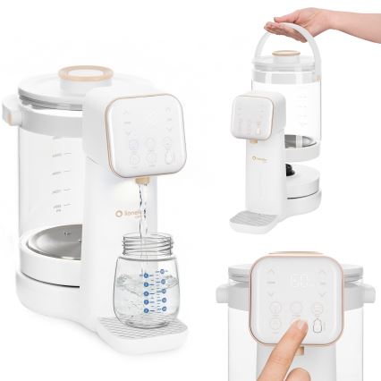Lionelo - BABYPRESTO 2.0 tápszerkészítő készülék 1200W/230V Fehér