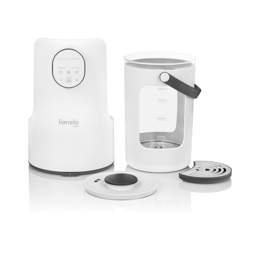 Lionelo - BABYPRESTO cumisüveg-melegítő 1000W/230V, fehér