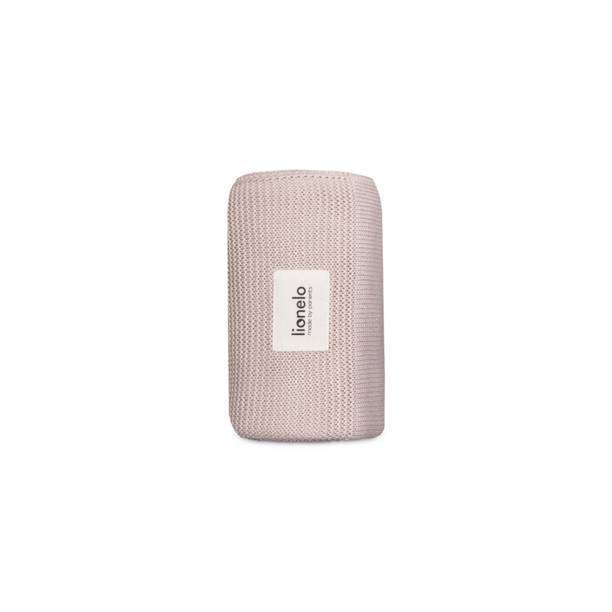 Lionelo - Bambusz babatakaró BAMBOO BLANKET 75x100 cm bézs homok
