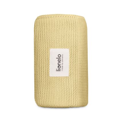 Lionelo - bambusz takaró BAMBOO BLANKET 75x100 cm citromsárga