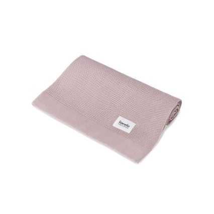 Lionelo - bambusz takaró BAMBOO BLANKET 75x100 cm, rózsaszín