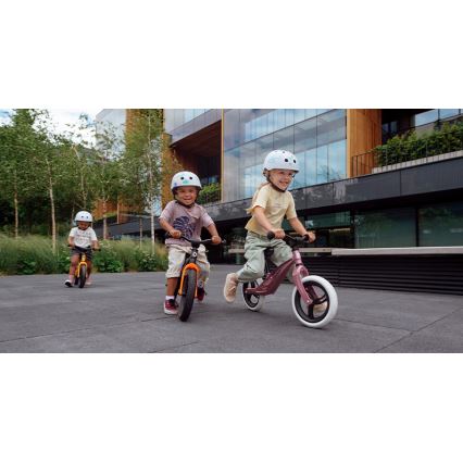 Lionelo - BART AIR futóbicikli, fekete/narancssárga