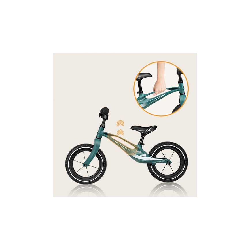 Lionelo - BART AIR futóbicikli zöld
