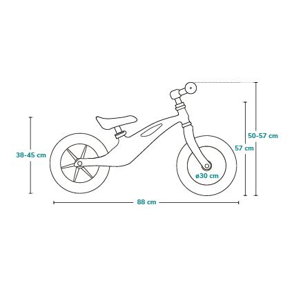 Lionelo - BART AIR futóbicikli zöld